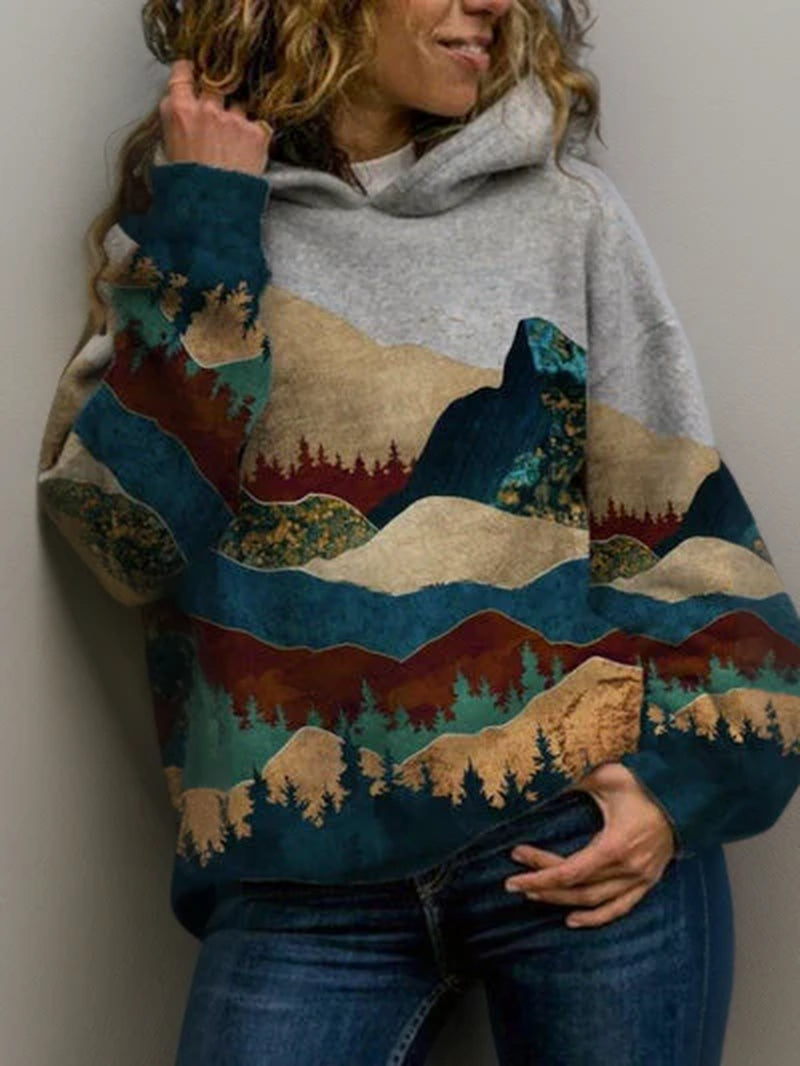 Trendy Harajuku Hoodie Met Urban Flair - Zayla